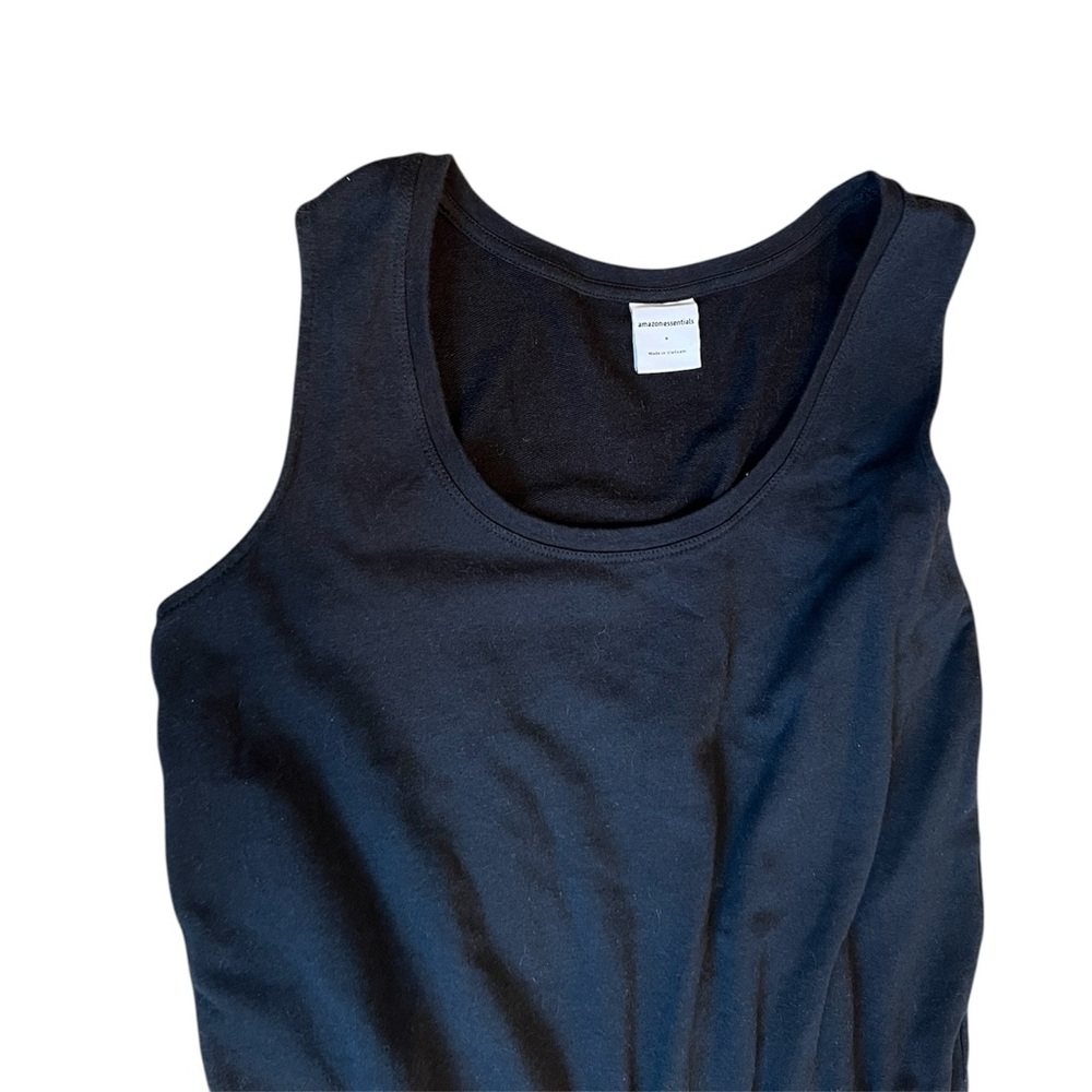 Amazon Essentials Black Jogger Jumpsuit Drawstrin… - image 4